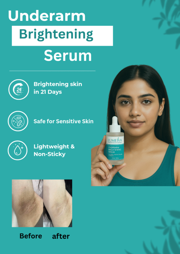 Lumeiva Underarm Brightening Serum – Best Underarm Whitening Serum for Dark Skin in Pakistan - Image 5