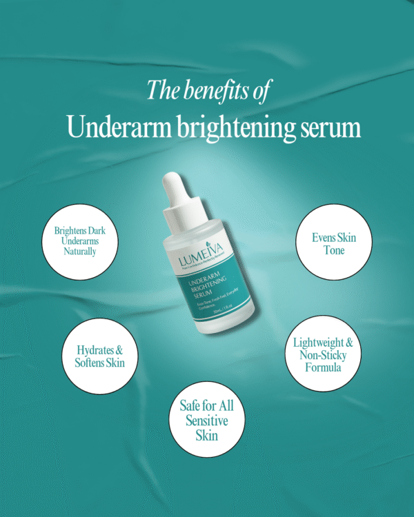 Lumeiva Underarm Brightening Serum – Best Underarm Whitening Serum for Dark Skin in Pakistan - Image 2